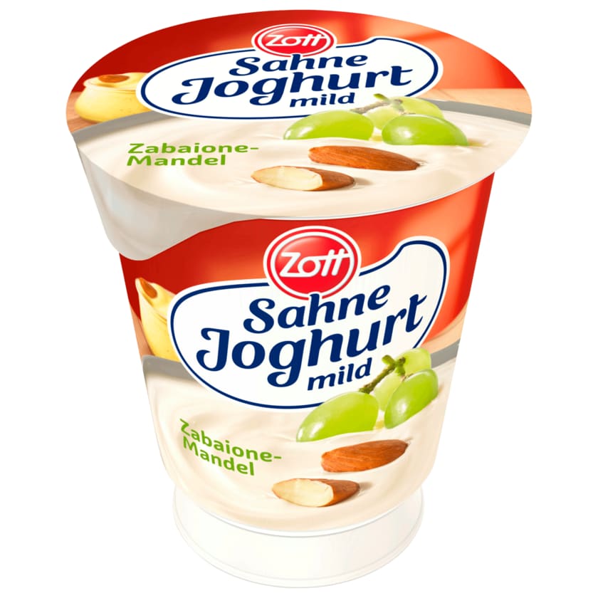 Zott Sahne Joghurt mild Zabaione-Mandel 150g